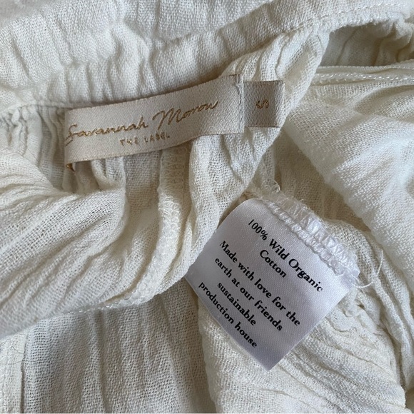 Savannah Morrow The Label Voyage Pants in Natural Size Small - Picture 6 of 10